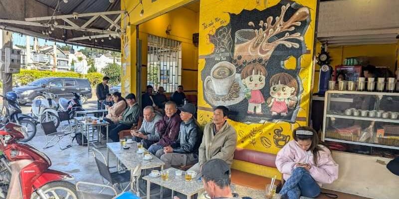 terrasse de café