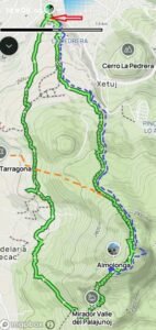 itineraire cerro almolonga