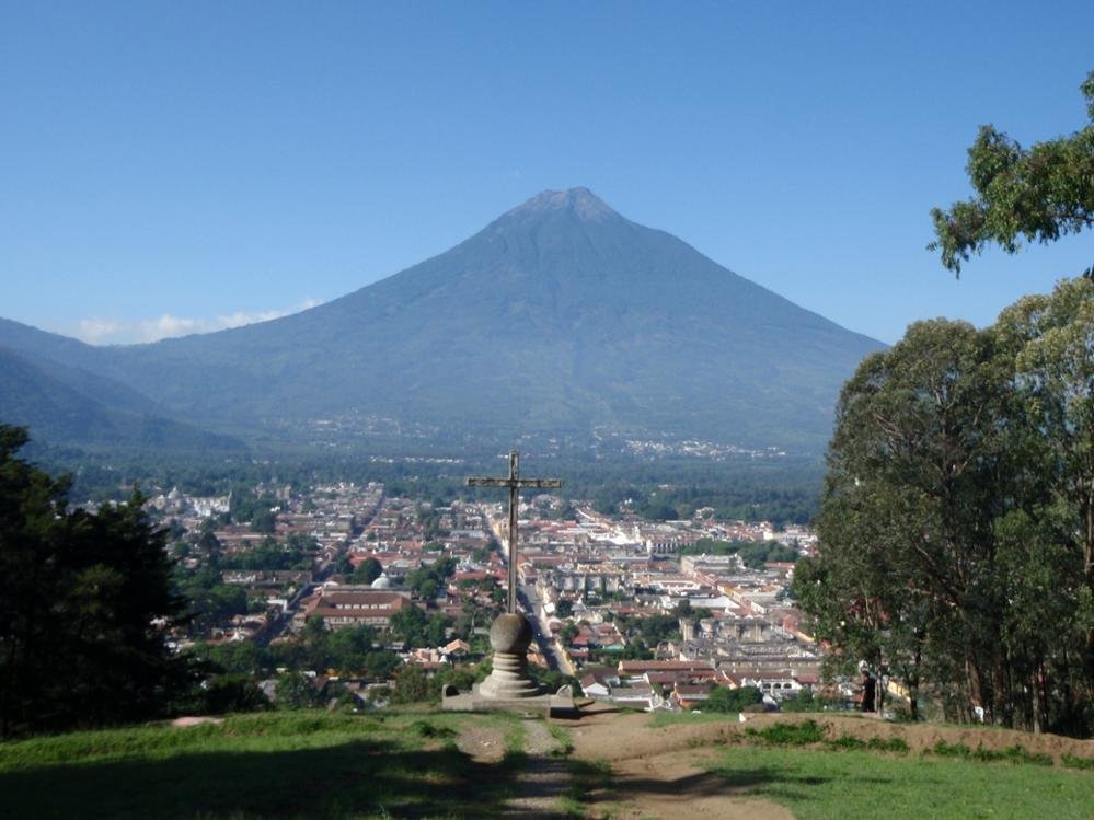 volcan Agua santa maria de jesus