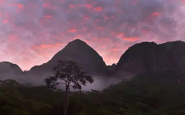 coucher soleil parc Amboro