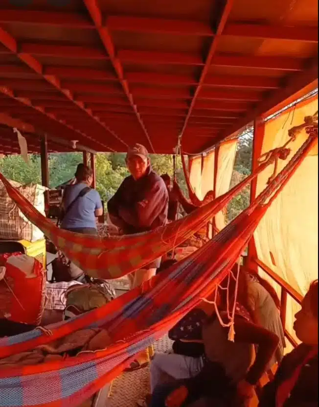 hamac à bord