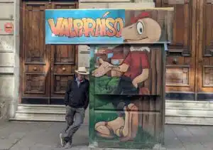 Kristof voyage à Valparaiso